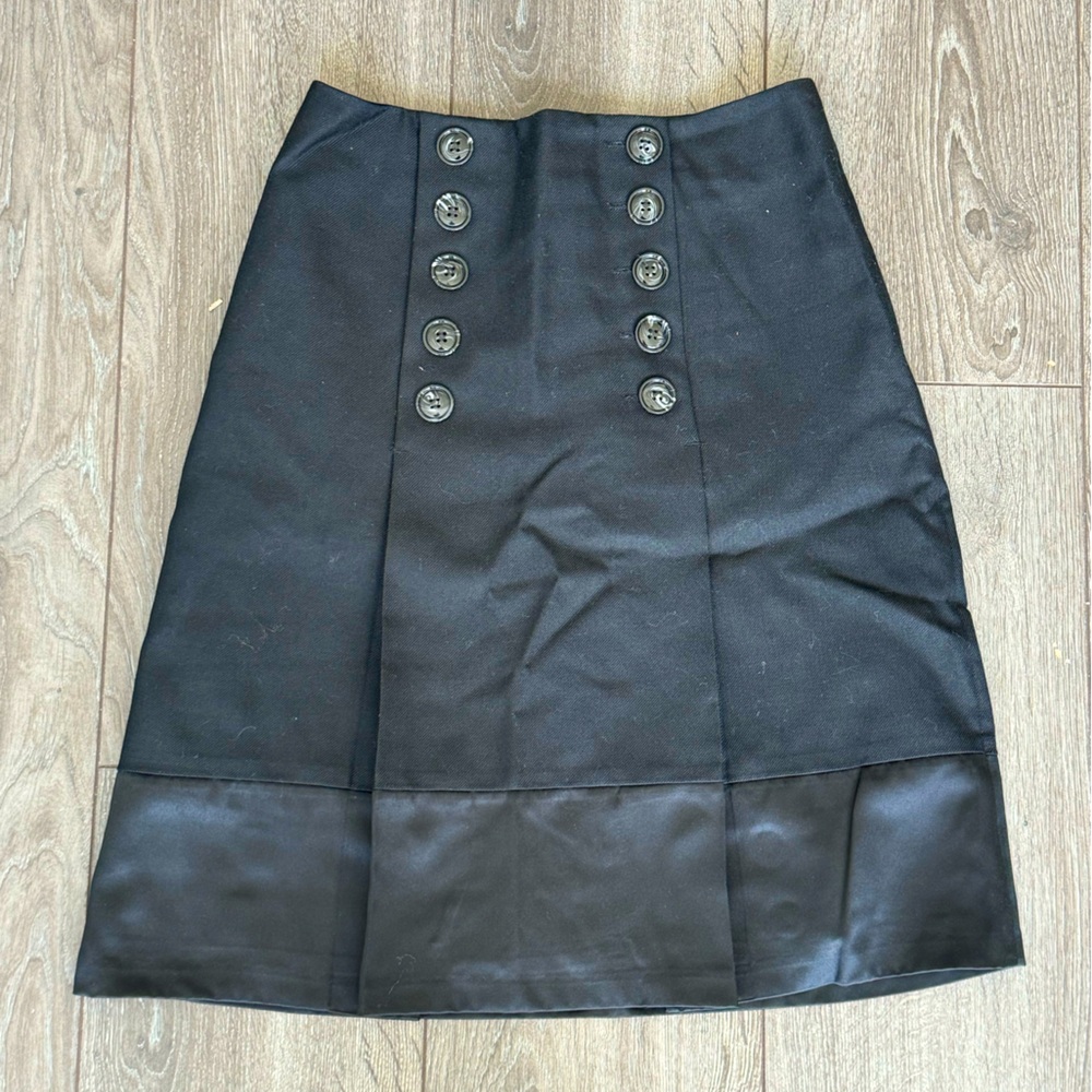 High Waist A-line Skirt